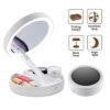 Mirror LED lights Mirror Care Professional Mirror with Lights Health Beauty Adjustable Portable - Image 2