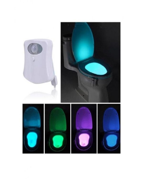 LED Motion Sensor Bathroom Bowl Light