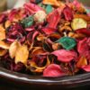 Dry Flower Potpourri Multicolored One Pack of Natural Leaves Assorted/Dried flower petals - Image 3