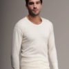 Two pieces set woolen thermal suits / fleece inside suit for men's in full sleeves + pajama - Image 2