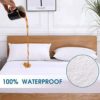Waterproof Mattress Protector Cover double/king Bed 72x78 inches 6x6.5 Feet Size Mattress Protector Bed Sheet Bed Cover Fitted Waterproof Mattress Cover - Image 4