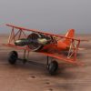 Vintage Airplanes from early 1900s Metal Antique Plane Decoration Piece For Table