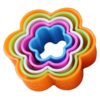 5 pcs. Cookie Cutter Set Plastic Cookie Cutter Shapes Biscuit Cutters