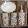 Exceptional Quality 4 Pcs. Ceramic Bath Set European Standards