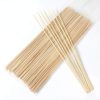 Pack of 40 Wooden Disposable Barbecue Sticks Bamboo Skewers Grill Wood Cooking Set Holder Meat BBQ Tools 8 Inches - Image 3
