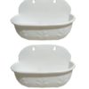 Pack of 2 Durable Wall Hanging Pot - 13
