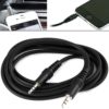 1M 3.5mm Jack Black Auxiliary Audio Male Stereo Aux Cable Lead Wire For Mobiles