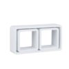 Set of 3 Square Floating Wall Shelves for Storage & Display