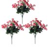 Pack of 3 Pink Artificial Flower Bouquet
