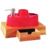 Premium Bathroom Set with Wooden base - Image 2