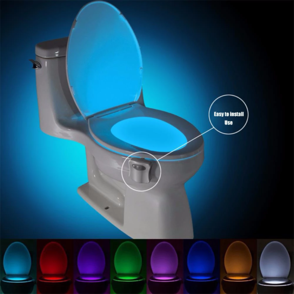 LED Motion Sensor Bathroom Bowl Light - Image 7
