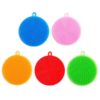 Silicone Wash Tools Dish Brush Towel Scrubber Dishwasher Fruits Vegetable Cleaning Washer Clean Microwave Cleaner Kitchen Gadget Multifunction Silicone Dish Cleaning Sponge - Multifunction Scrubber - Image 6