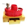 Premium Bathroom Set with Wooden base