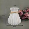 Plastic Vases Home Decoration Anti-ceramic Vases European Wedding Modern Decorations Rattan-like Unbreakable Creative Simplicity only vase no flower random colors - Image 5
