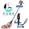 Selfie Stick Monopod for iPhone 6 6s Plus 5s SE 4s Palo Selfie Stick For Samsung Note 9 8 S9 S8 Plus S7 edge s6 s5 Xiaomi Infinix redmi Huawei HTC Sony Android Wired Selfie - Image 3