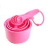 Pack of 6 - Measuring Cups - Pink
