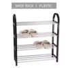 Stock able Shoe Rack Shoe Shelf 4 Layers Shoe Stand Stackable - Image 2