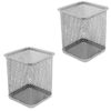 Square Pen Organiser - Silver