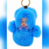 Pom Pom Keychains Cute Fashion Women Handicraft Animal Charm Car Key chain Handbag Key Ring Pendant Key Ring