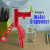 Portable Water Dispenser with Sparrow Bird Handle