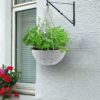Pack of 2 Hanging Pots new Lined Stunning Design - Image 3