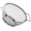 Stainless Steel Fine Mesh Strainer Bowl Drainer Vegetable Sieve Colander Sifter - Image 4