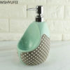 Ceramic Emulsion Bottle Pressing Home Decor Liquid Shampoo Soap Dispenser
