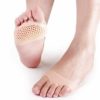 Comfortable Practical Durable Forefoot Cushion Metatarsal Pads Pain Relief Silicone Gel Bunion Protector, Toe Forefoot Pad