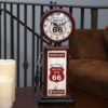 Gasoline Rout 66 Table Clock - Image 4