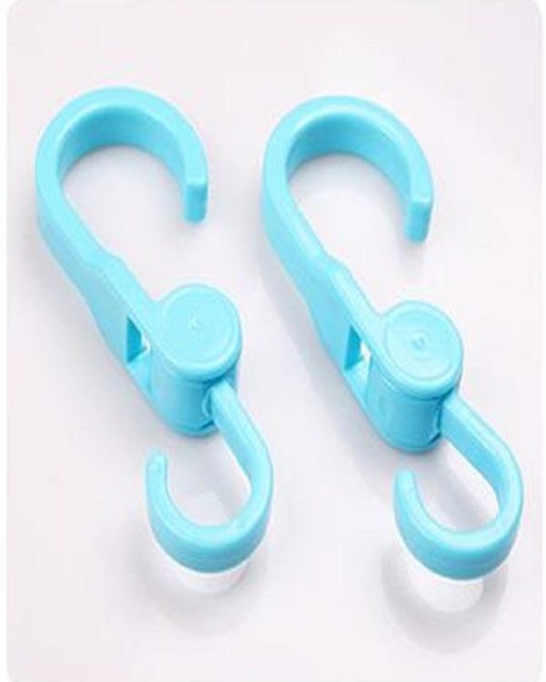 Pack Of 2 - Multipurpose 360 Degree Rotation Hooks