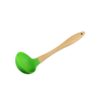 Wooden Nonstick Silicone Soup Spoon