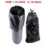 Pack of 30 Small 18inch X 24inch Home Trash Bags Roll Office Garbage Bags- Trash Can Liners for Kitchen Home Bathroom Bedroom Toilet Office - Image 4