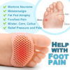 Comfortable Practical Durable Forefoot Cushion Metatarsal Pads Pain Relief Silicone Gel Bunion Protector, Toe Forefoot Pad - Image 5